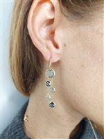 Orecchini Marco Bicego Donna Jaipur in Oro giallo OB1290-MIX725 - OB1290-MIX725